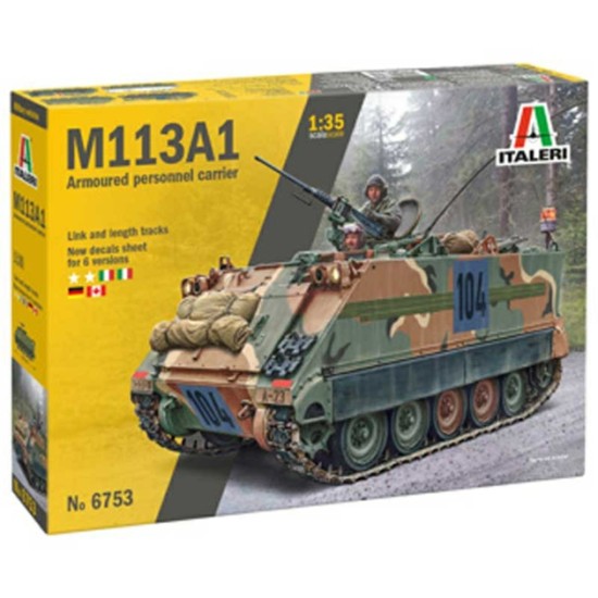 1/35 M113 A1 ARMOURED PERSONNEL CARRIER (PLASTIC MODEL KIT) 6753