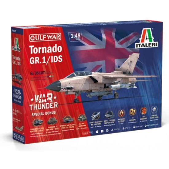 1/48 TORNADO GR.1/IDS GULF WAR (PLASTIC KIT)