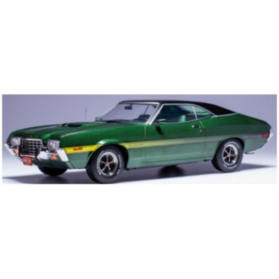 IX18CMC185 - 1/18 FORD GRAN TORINO SPORT 1972 DARK GREEN