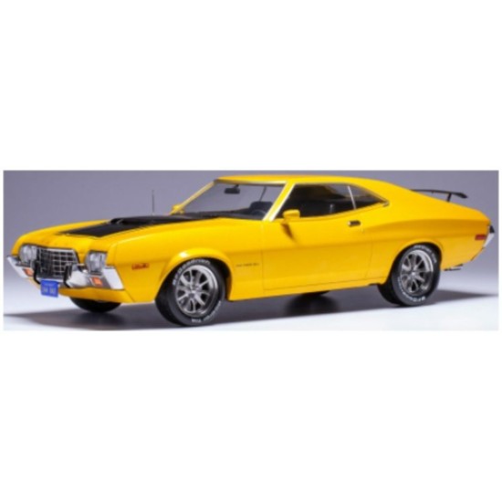 IX18CMC186 - 1/18 FORD GRAN TORINO SPORT 1972 YELLOW METALLIC