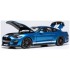IX18RDC244-FO - 1/18 FORD MUSTANG SHELBY GT 500 BLUE/WHITE 2022