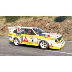 IX18RMC025A - 1/18 AUDI SPORT QUATTRO S1 E2 NO.2 4TH RALLYE MONTE CARLO 1986 ROHRL/GEISTDORFER