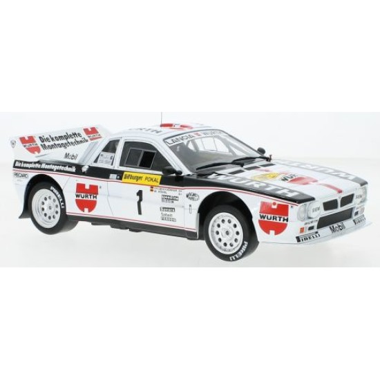 IX18RMC117 - 1/18 LANCIA 037 RALLY NO.1 RALLY DEUTSCHLAND 1983 W.ROHRI/C.GEISTDORFER