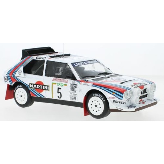 IX18RMC130B - 1/18 LANCIA DELTA S4 NO.2 RALLY SAN REMO 1986 W/EXTRA LIGHTS M.BIASION/T.SIVIERO