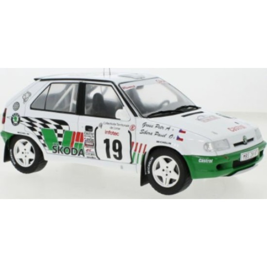 IX18RMC149B - 1/18 SKODA FELCIA KIT CAR NO.19 RALLYE TOUR DE CORSE 1995 P.SIBERA/P.GROSS IX18RMC149B - 1/18 SKODA FELCIA KIT CAR NO.19 RALLYE TOUR DE CORSE 1995 P.SIBERA/P.GROSS