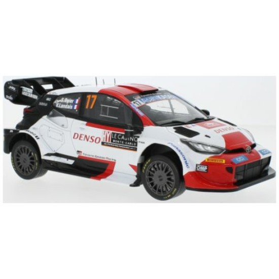 IX18RMC152A - 1/18 TOYOTA GR YARIS NO.17 WM RALLY MONTE CARLO 2023 S.OGIER/V.LANDAIS