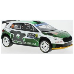 IX18RMC155B - 1/18 SKODA FABIA RALLY2 NO.24 RALLYE WM RALLY MONTE CARLO 2023 N.GRYAZIN/K.ALEKSANDROV