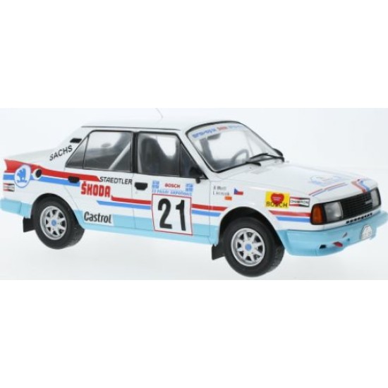 IX18RMC157A - 1/18 SKODA 130 LR NO.21 WRC RALLY ACROPOLIS 1986  L.KRECEK/B.MOTL