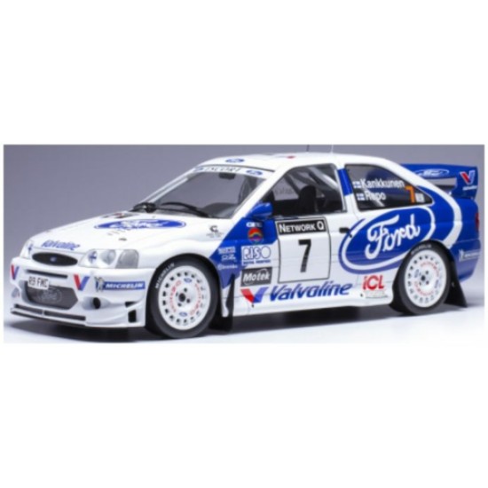 IX18RMC170A - 1/18 FORD ESCORT WRC NO.7 RAC RALLY J.KANKKUNEN J.REPO