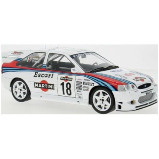 IX18RMC171A - 1/18 FORD ESCORT WRC RALLYE SANREMO 1998 NO.18 G.CUNICO/L.PIROLLO