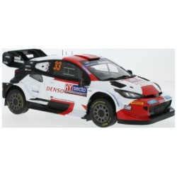 IX18RMC174A - 1/18 TOYOTA GR YARIS RALLY1 HYBRID NO.33 RALLYE WM RALLY FINLAND 2023 E.EVANS/S.MARTIN IX18RMC174A - 1/18 TOYOTA GR YARIS RALLY1 HYBRID NO.33 RALLYE WM RALLY FINLAND 2023 E.EVANS/S.MARTIN