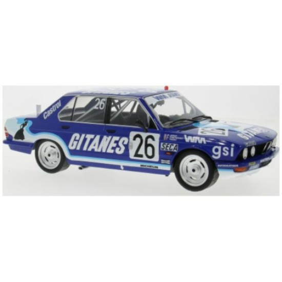 IX18RMC183A - 1/18 BMW 528I (E28) 24H SPA 1982 N.26 J-P.JARIER J-L.TRINTIGNANT/T.TASSIN IX18RMC183A - 1/18 BMW 528I (E28) 24H SPA 1982 N.26 J-P.JARIER J-L.TRINTIGNANT/T.TASSIN