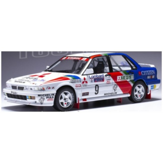 IX18RMC192B - 1/18 MITSUBISHI GALANT VR-4 NO.4 RAC RALLY 1990 A.VATANEN/B.BERGLUND