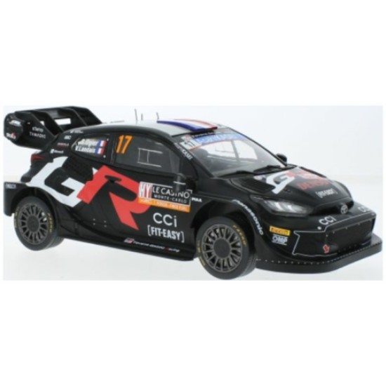 IX18RMC196 - 1/18 TOYOTA YARIS RALLY 1 NO.17 WRC RALLY MONTE CARLO 2024 S.OGIER/V.LANDAIS