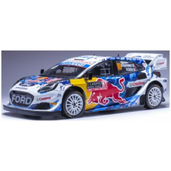 IX18RMC198 - 1/18 FORD PUMA RALLY 1 NO.16 WRC RALLY MONTE CARLO 2024 A.FOURMAUX/A.CORIA