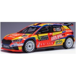 IX18RMC199 - 1/18 SKODA FABIA RALLY 2 NO.25 WRC RALLY MONTE CARLO P.LOPEZ/D.L.VASQUEZ IX18RMC199 - 1/18 SKODA FABIA RALLY 2 NO.25 WRC RALLY MONTE CARLO P.LOPEZ/D.L.VASQUEZ