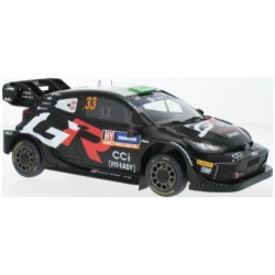 IX18RMC200 - 1/18 TOYOTA YARIS RALLY 1 NO.33 WRC RALLYE SWEDEN E.EVANS/S.MARTIN IX18RMC200 - 1/18 TOYOTA YARIS RALLY 1 NO.33 WRC RALLYE SWEDEN E.EVANS/S.MARTIN