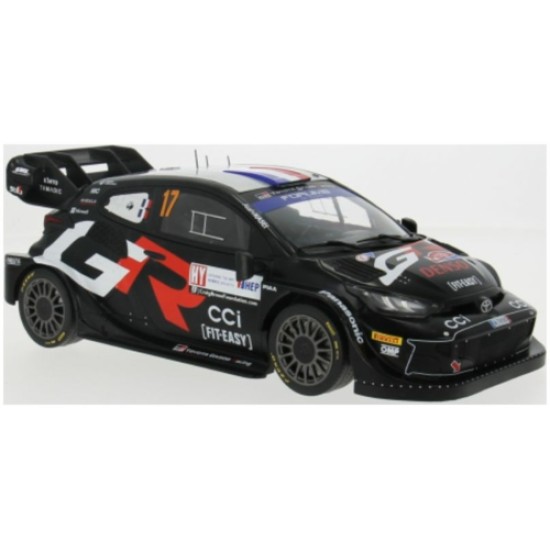 IX18RMC202 - 1/18 TOYOTA YARIS RALLY 1 WRC RALLY CROATIA 2024 NO.17