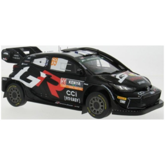 IX18RMC206 - 1/18 TOYOTA YARIS RALLY 1 WRC SAFARI RALLYE KENYA 2024 NO.69 K.ROVANPERA/J.HALTTUNEN