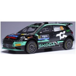 IX18RMC209 - 1/18 SKODA FABIA RALLY2 NO.22 WRC SAFARI RALLYE KENYA G.GREENSMITH/J.ANDERSSON IX18RMC209 - 1/18 SKODA FABIA RALLY2 NO.22 WRC SAFARI RALLYE KENYA G.GREENSMITH/J.ANDERSSON