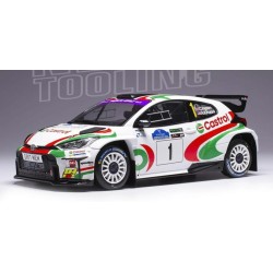 IX18RMC213 - 1/18 TOYOTA GR YARIS RALLY2 INGRAM/VOYONIC NO.1 2024 GRAMPIAN FOREST RALLY IX18RMC213 - 1/18 TOYOTA GR YARIS RALLY2 INGRAM/VOYONIC NO.1 2024 GRAMPIAN FOREST RALLY