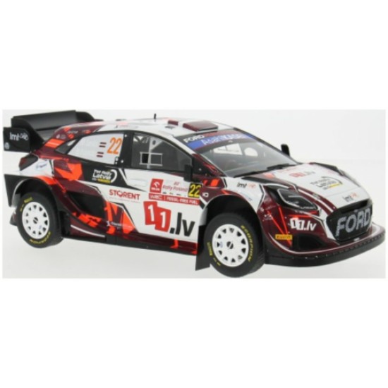 IX18RMC215 - 1/18 FORD PUMA RALLY1 RALLY WM RALLYE POLAND 2024 NO.22