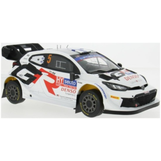 IX18RMC217 - 1/18 TOYOTA GR YARIS RALLY1 HYBRID RALLY WM RALLY FINLAND 2024 NO.5