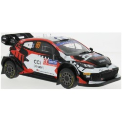 IX18RMC218 - 1/18 TOYOTA GR YARIS RALLY1 HYBRID RALLY WM RALLY FINLAND 2024 NO.69 IX18RMC218 - 1/18 TOYOTA GR YARIS RALLY1 HYBRID RALLY WM RALLY FINLAND 2024 NO.69