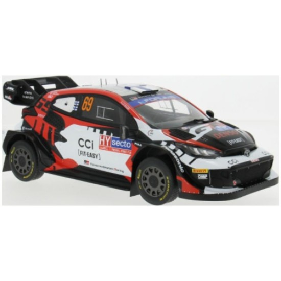 IX18RMC218 - 1/18 TOYOTA GR YARIS RALLY1 HYBRID RALLY WM RALLY FINLAND 2024 NO.69