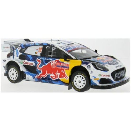 IX18RMC224 - 1/18 FORD PUMA RALLY1 RALLY WM RALLY CHILE 2024 NO.13 G.MUNSTER/L.LOUKA