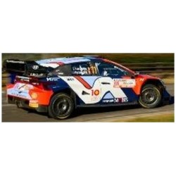IX18RMC228 - 1/18 HYUNDAI I20 N RALLY1 NO.11 NEUVILLE/WYDAEGHE 2024 JAPAN WORLD CHAMPION EDITION WRC1