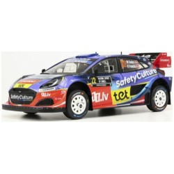 IX18RMC240 - 1/18 FORD PUMA RALLY1 WRC RALLY SWEDEN 2025 NO.22 M.SESKS/R.FRANCEVIC