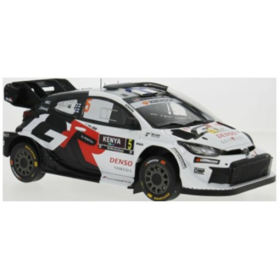 IX18RMC246 - 1/18 TOYOTA GR YARIS RALLY1 SAFARI RALLYE KENYA 2025 NO.5 S.PAJARI/M.SALMINEN