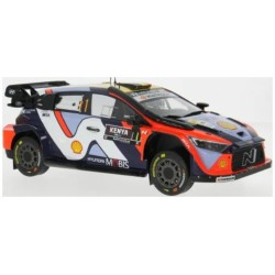 IX18RMC247B - 1/18 HYUNDAI I20 N RALLY1 SAFARI RALLYE KENYA 2025 NO.1 NEUVILLE/WYDAEGHE