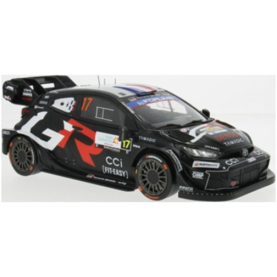 IX18RMC249B - 1/18 TOYOTA GR YARIS RALLY1 RALLY ISLAS CANARIS 2025 NO.17 S.OGIER/V.LANDAIS IX18RMC249B - 1/18 TOYOTA GR YARIS RALLY1 RALLY ISLAS CANARIS 2025 NO.17 S.OGIER/V.LANDAIS