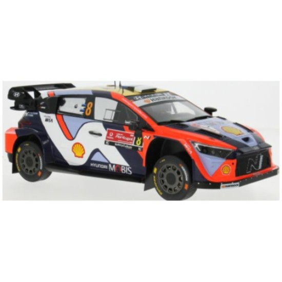 IX18RMC251A - 1/18 HYUNDAI I20 N RALLY1 RALLY PORTUGAL 2025 NO.8 TANAK/JARVEOJA