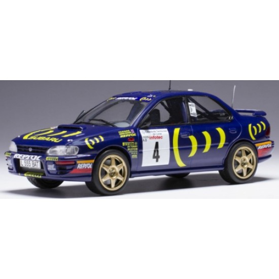 IX24RAL028A - 1/24 SUBARU IMPREZA 555 NO.5 WRX RALLYE TIX24RAL028B - 1/24 SUBARU IMPREZA 555 NO.4 WRC RALLYE TOUR DE COURSE 1995 C.MCRAE/D.RINGER