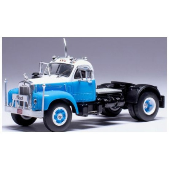 IX64TR012B - 1/64  MACK B 61 BLUE/WHITE 1953