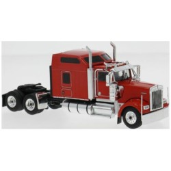 IX64TR014A - 1/64 KENWORTH W900 SLEEPER CAB RED 1990
