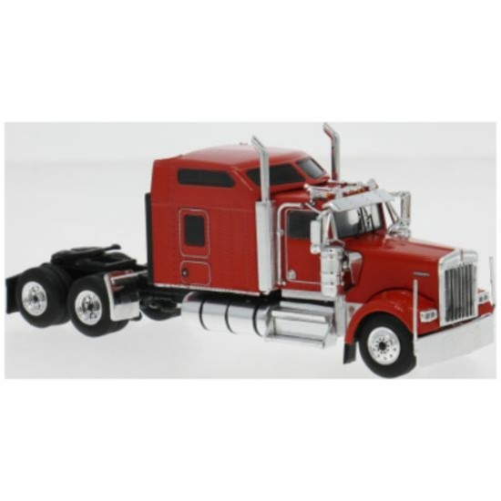 IX64TR014A - 1/64 KENWORTH W900 SLEEPER CAB RED 1990