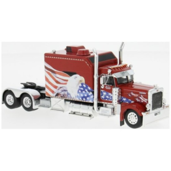 IX64TR016A - 1/64 PETERBILT 379 CUSTOM RED 2002