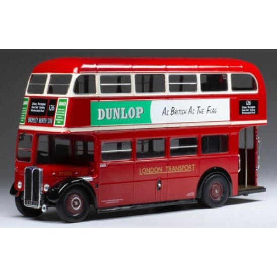 1/43 AEC REGENT III RT RED 1939 BUS034