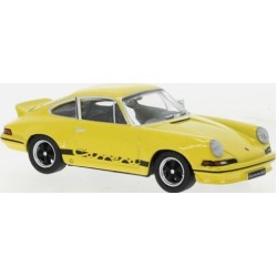 1/43 PORSCHE 911 CARRERA RS 2.7 YELLOW 1973 BLACK MAGIC CLC492