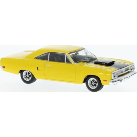 IXCLC531 - 1/43 PLYMOUTH ROAD RUNNER YELLOW 1970