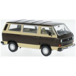 IXCLC573 - 1/43 VW T3 CARAVELLE BROWN/BEIGE 1981