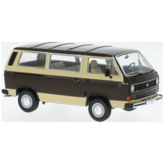 IXCLC573 - 1/43 VW T3 CARAVELLE BROWN/BEIGE 1981