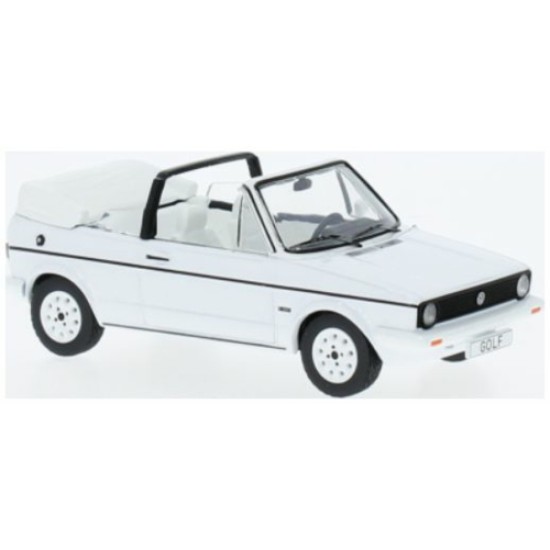 IXCLC590 - 1/43 VW GOLF MK I CONVERTIBLE WHITE 1981