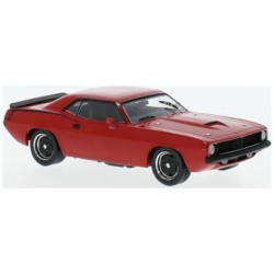 1/43 PLYMOUTH BARRACUDA COUPE RED CLC592