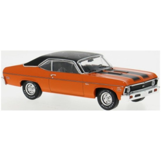 IXCLC596 - 1/43 CHEVROLET NOVA SS ORANGE/BLACK 1971