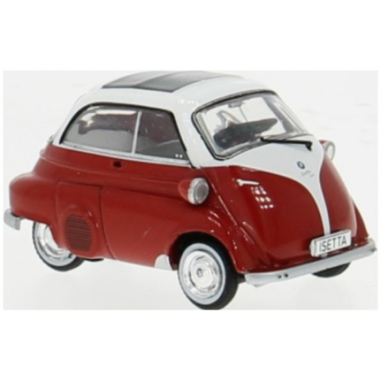 IXCLC604 - 1/43 BMW ISETTA RED/WHITE 1959